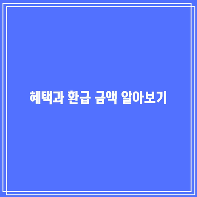 한전 에너지 캐시백 전기요금 환급 서비스 완벽 가이드 | 환급 조건, 신청 방법, 혜택 정보