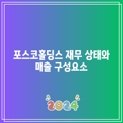 포스코홀딩스 주가 분석| 2차 전지 리튬 매출 영향 및 배당금 가이드