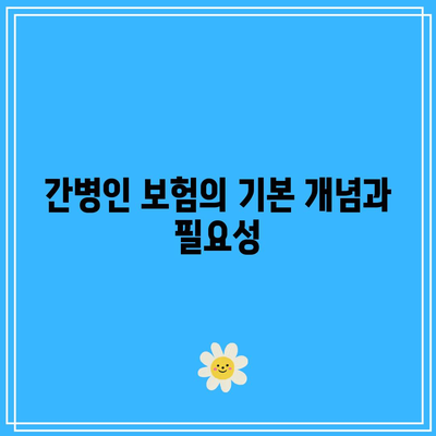 간병인 보험 비교| 보장 범위 이해와 올바른 선택 방법 | 보험 가이드, 간병인, 선택 팁